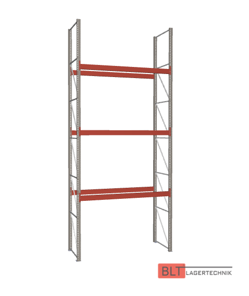 ca. 2,90 lfm, H: 650cm, Fachlast: 1800 kg, Palettenregale, Schwerlastregale, Hochregale, Industrieregale, Regale sofort ab Lager